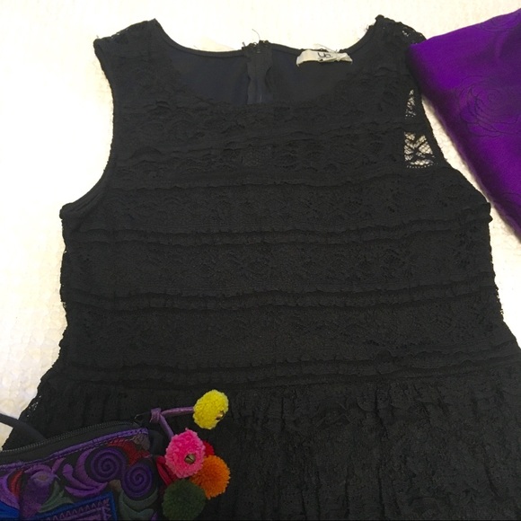 Ya Los Angeles Sleeveless Black Knit Dress NWT - Picture 2 of 6